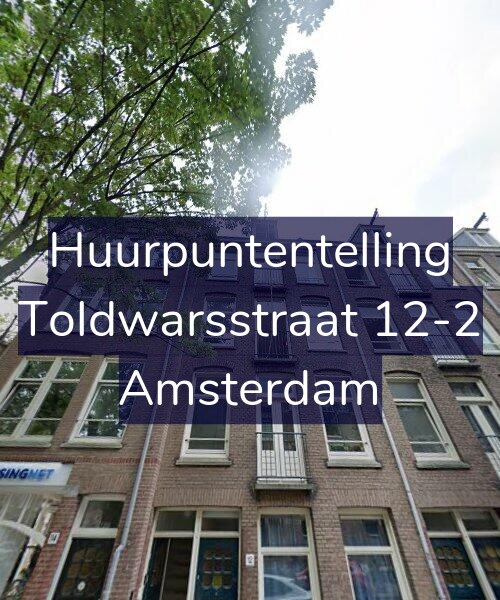 Foto gevel Huurpuntentelling voor Toldwarsstraat 12-2, Amsterdam