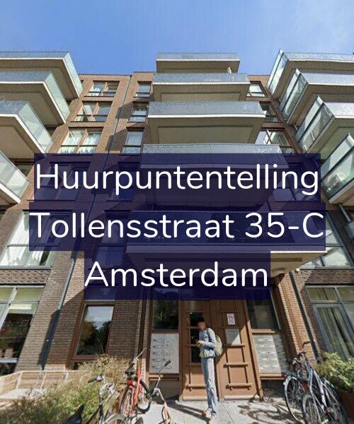 Foto gevel Huurpuntentelling voor Tollensstraat 35-C, Amsterdam