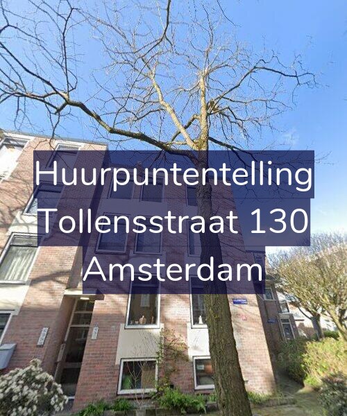 Foto gevel Huurpuntentelling voor Tollensstraat 130, Amsterdam