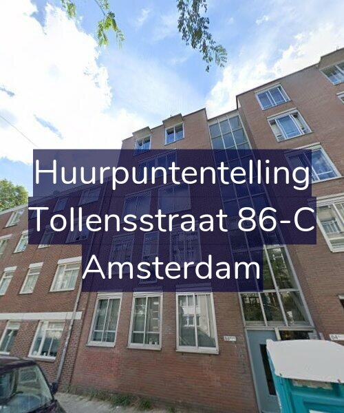 Foto gevel Huurpuntentelling voor Tollensstraat 86-C, Amsterdam