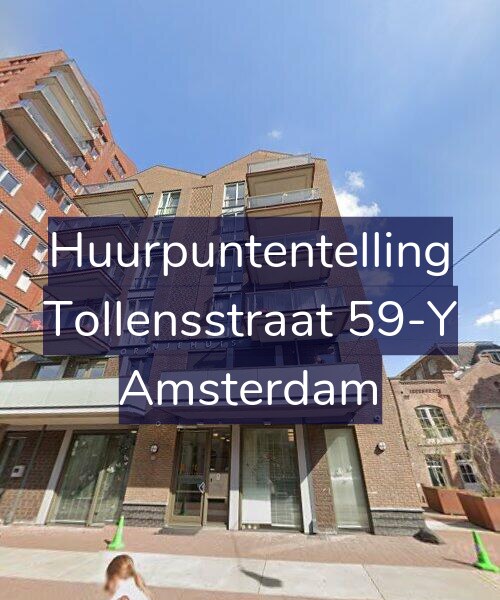 Foto gevel Huurpuntentelling voor Tollensstraat 59-Y, Amsterdam