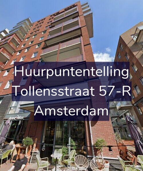 Foto gevel Huurpuntentelling voor Tollensstraat 57-R, Amsterdam