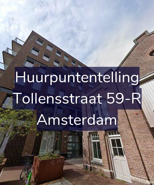 Foto gevel Huurpuntentelling voor Tollensstraat 59-R, Amsterdam