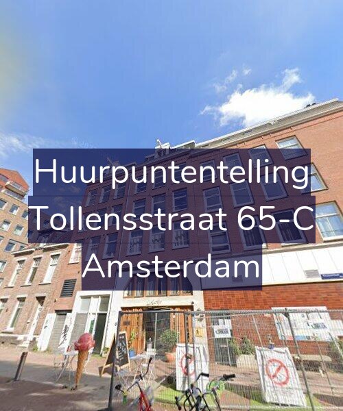 Foto gevel Huurpuntentelling voor Tollensstraat 65-C, Amsterdam