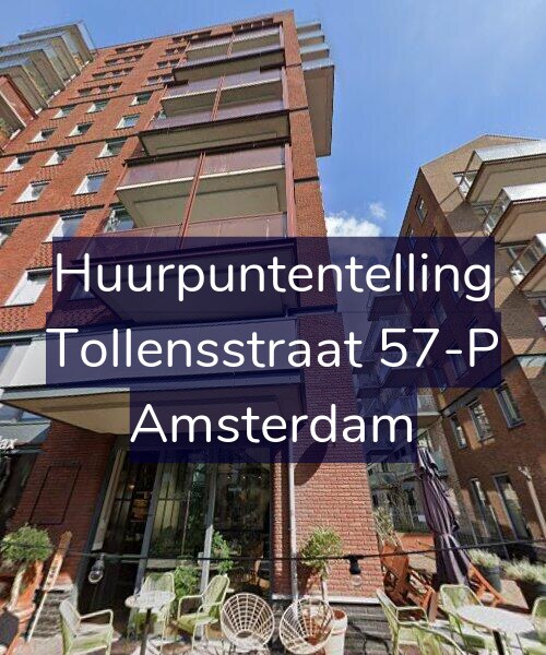 Foto gevel Huurpuntentelling voor Tollensstraat 57-P, Amsterdam