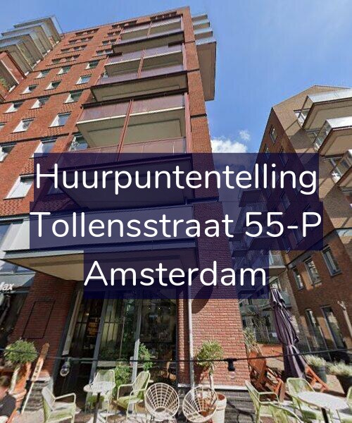 Foto gevel Huurpuntentelling voor Tollensstraat 55-P, Amsterdam