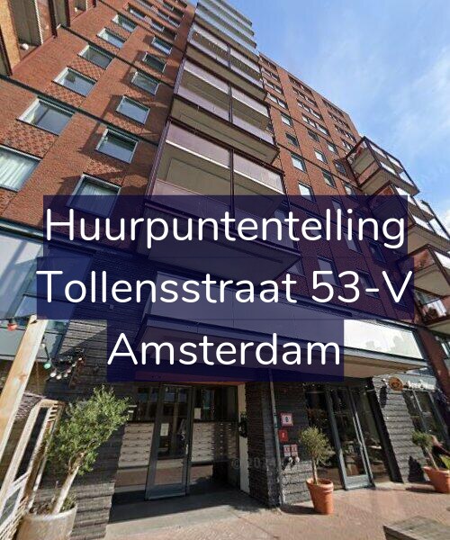 Foto gevel Huurpuntentelling voor Tollensstraat 53-V, Amsterdam