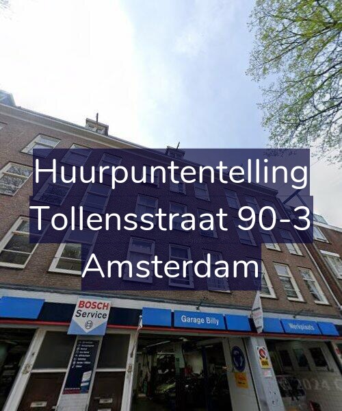 Foto gevel Huurpuntentelling voor Tollensstraat 90-3, Amsterdam