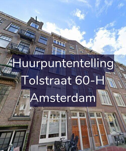 Foto gevel Huurpuntentelling voor Tolstraat 60-H, Amsterdam