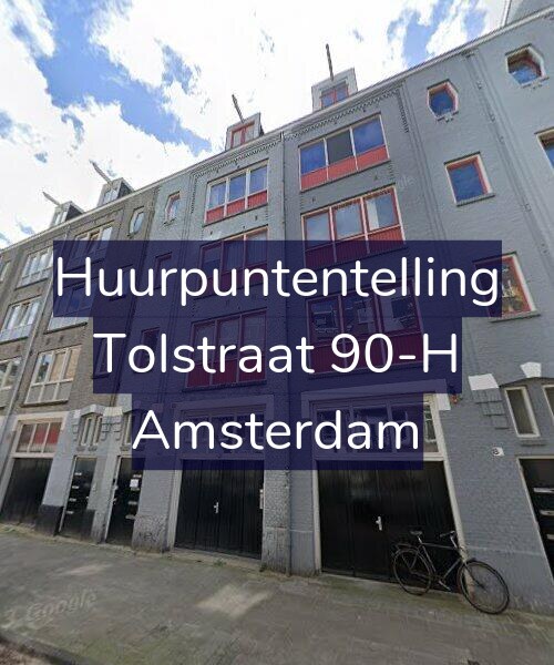 Foto gevel Huurpuntentelling voor Tolstraat 90-H, Amsterdam