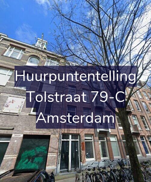 Foto gevel Huurpuntentelling voor Tolstraat 79-C, Amsterdam