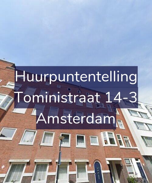 Foto gevel Huurpuntentelling voor Toministraat 14-3, Amsterdam
