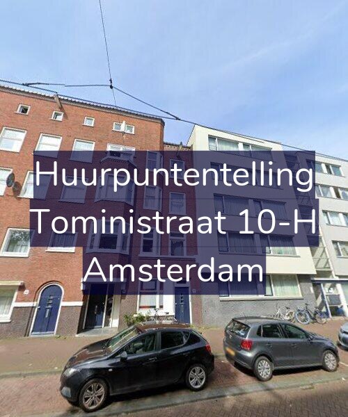 Foto gevel Huurpuntentelling voor Toministraat 10-H, Amsterdam
