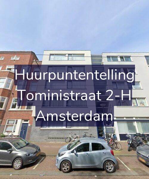 Foto gevel Huurpuntentelling voor Toministraat 2-H, Amsterdam