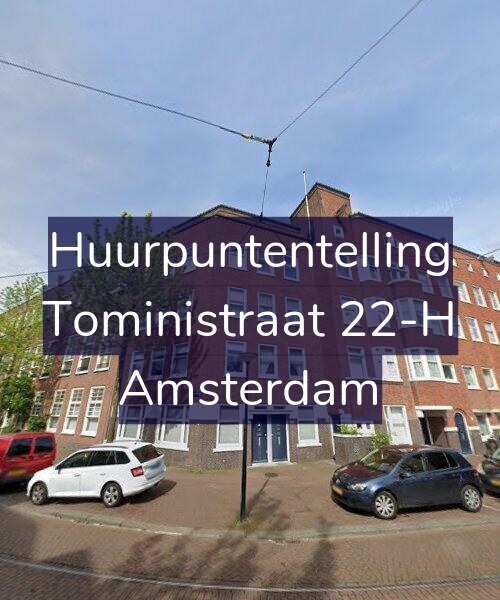 Foto gevel Huurpuntentelling voor Toministraat 22-H, Amsterdam