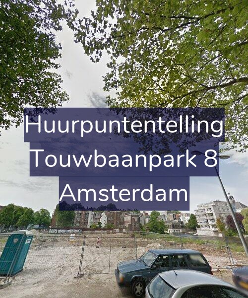 Foto gevel Huurpuntentelling voor Touwbaanpark 8, Amsterdam