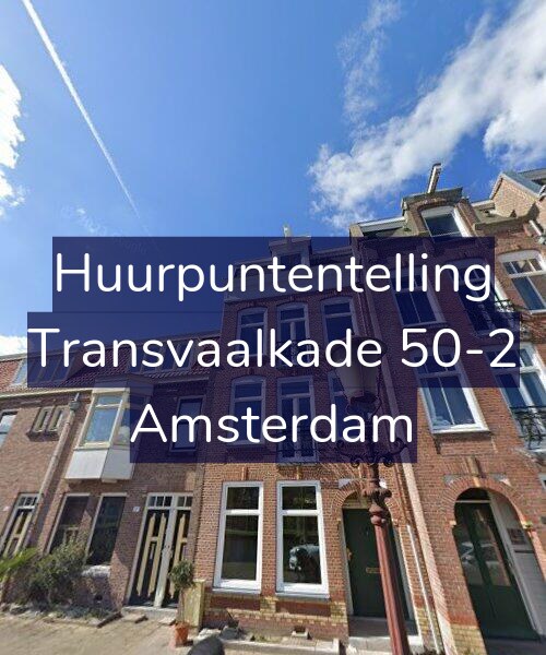 Foto gevel Huurpuntentelling voor Transvaalkade 50-2, Amsterdam