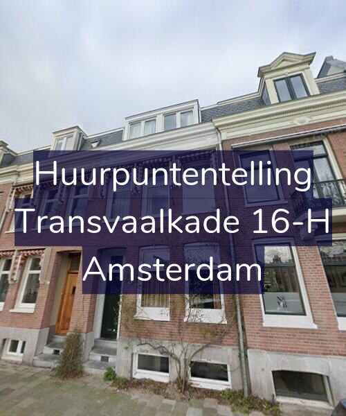 Foto gevel Huurpuntentelling voor Transvaalkade 16-H, Amsterdam