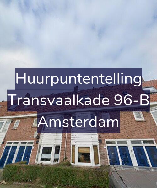 Foto gevel Huurpuntentelling voor Transvaalkade 96-B, Amsterdam
