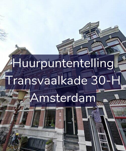 Foto gevel Huurpuntentelling voor Transvaalkade 30-H, Amsterdam