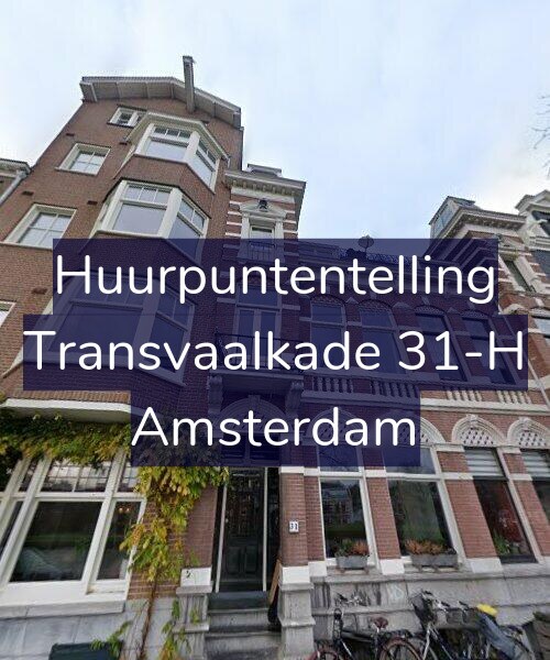 Foto gevel Huurpuntentelling voor Transvaalkade 31-H, Amsterdam