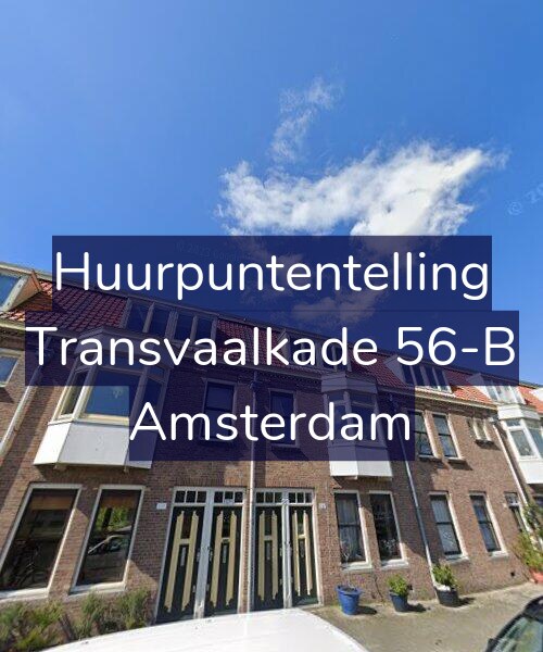Foto gevel Huurpuntentelling voor Transvaalkade 56-B, Amsterdam