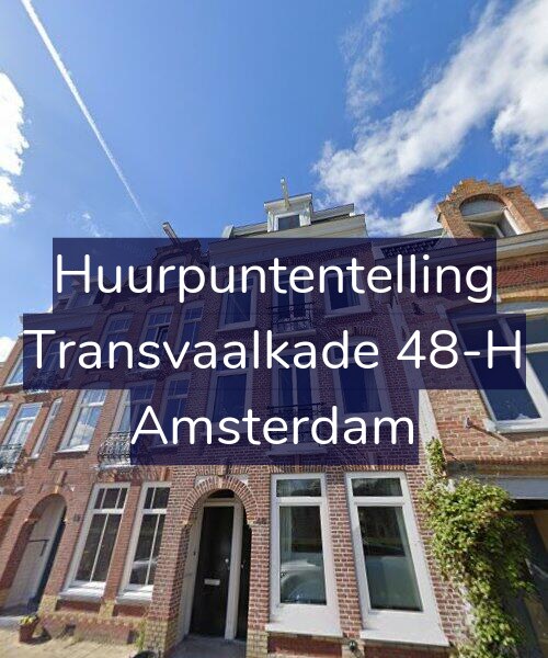 Foto gevel Huurpuntentelling voor Transvaalkade 48-H, Amsterdam