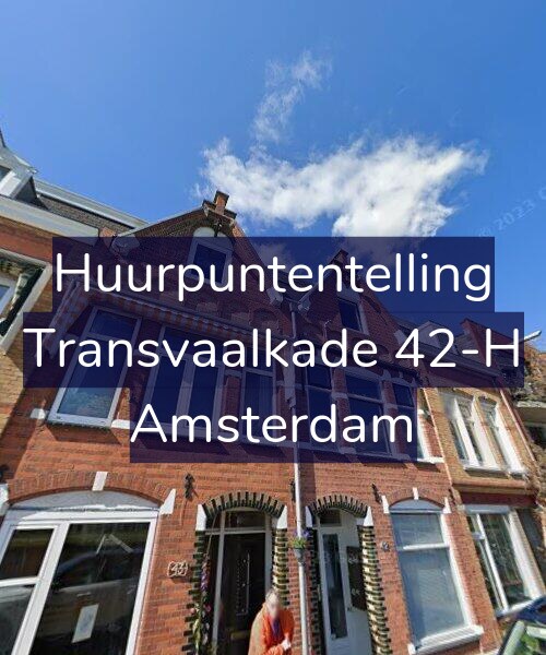 Foto gevel Huurpuntentelling voor Transvaalkade 42-H, Amsterdam