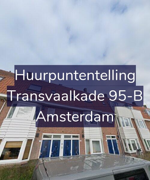 Foto gevel Huurpuntentelling voor Transvaalkade 95-B, Amsterdam