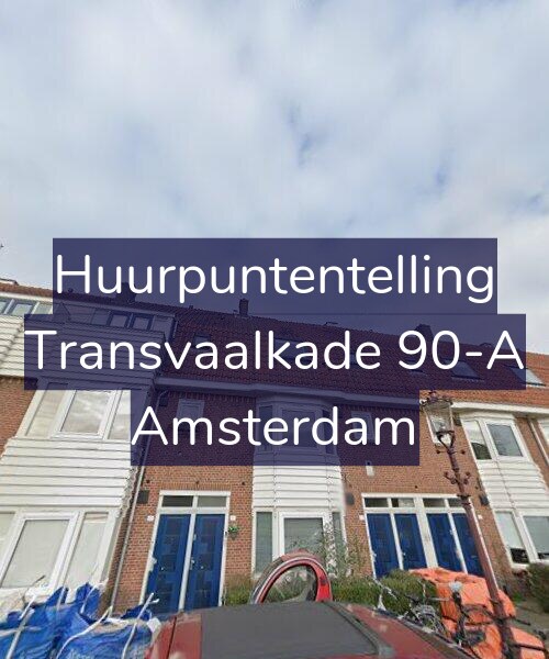 Foto gevel Huurpuntentelling voor Transvaalkade 90-A, Amsterdam