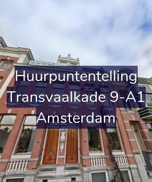Foto gevel Huurpuntentelling voor Transvaalkade 9-A1, Amsterdam