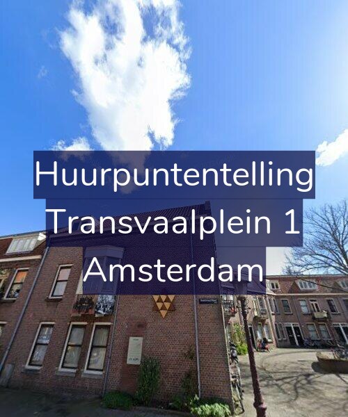 Foto gevel Huurpuntentelling voor Transvaalplein 1, Amsterdam