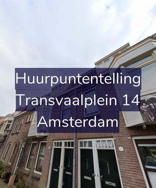 Foto gevel Huurpuntentelling voor Transvaalplein 14, Amsterdam