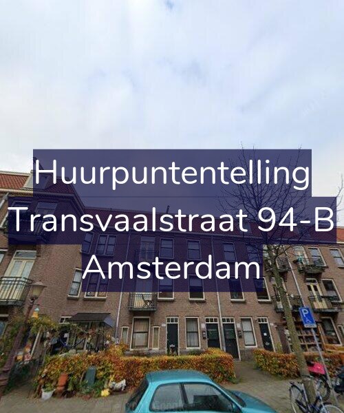 Foto gevel Huurpuntentelling voor Transvaalstraat 94-B, Amsterdam