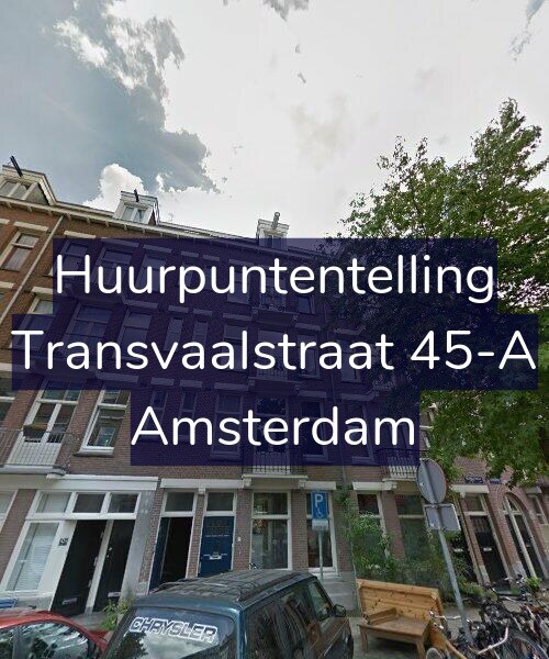 Foto gevel Huurpuntentelling voor Transvaalstraat 45-A, Amsterdam