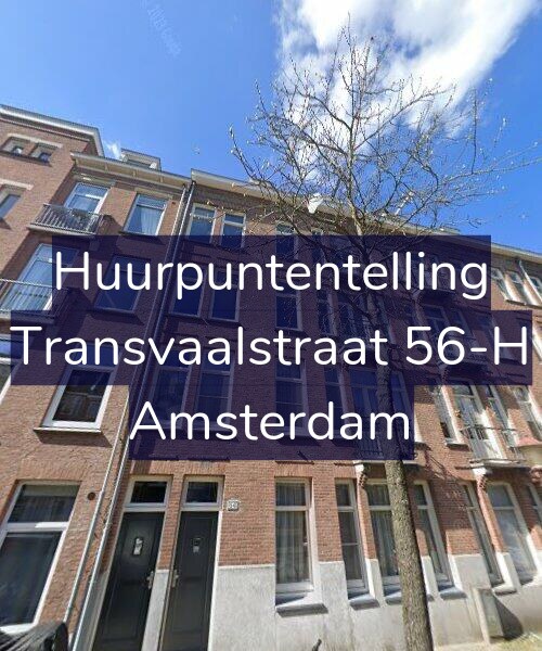 Foto gevel Huurpuntentelling voor Transvaalstraat 56-H, Amsterdam