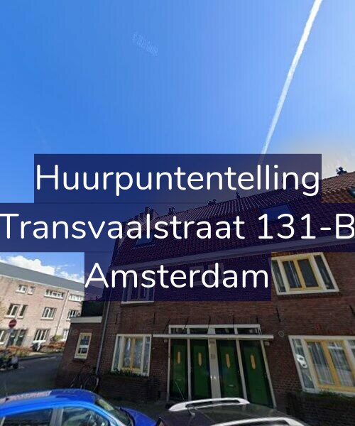 Foto gevel Huurpuntentelling voor Transvaalstraat 131-B, Amsterdam