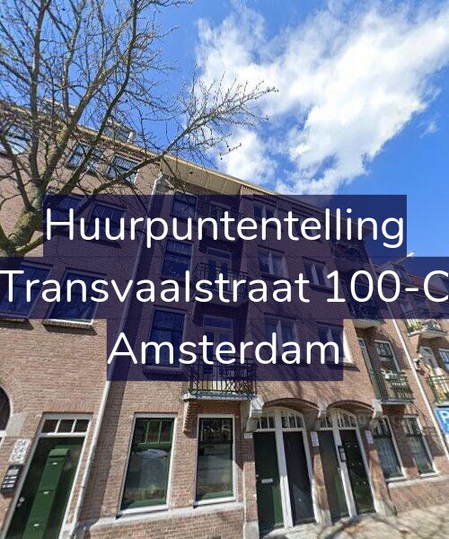 Foto gevel Huurpuntentelling voor Transvaalstraat 100-C, Amsterdam