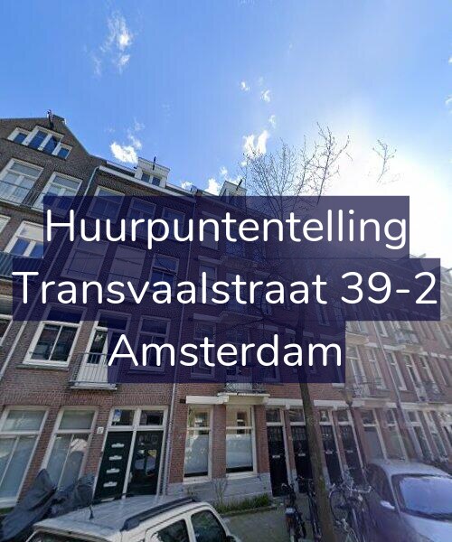 Foto gevel Huurpuntentelling voor Transvaalstraat 39-2, Amsterdam