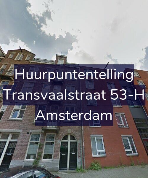 Foto gevel Huurpuntentelling voor Transvaalstraat 53-H, Amsterdam