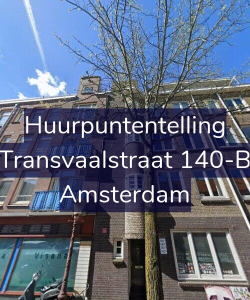 Foto gevel Huurpuntentelling voor Transvaalstraat 140-B, Amsterdam
