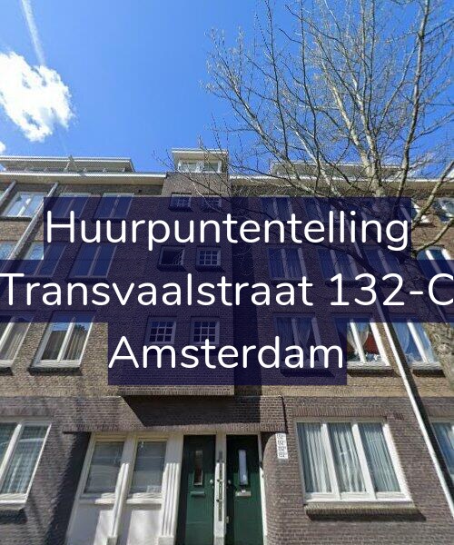 Foto gevel Huurpuntentelling voor Transvaalstraat 132-C, Amsterdam
