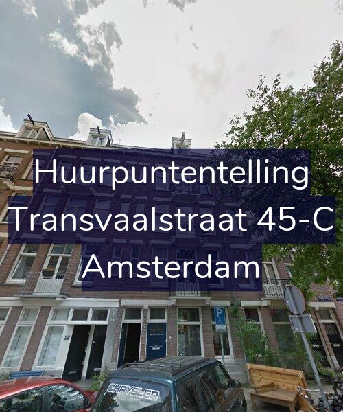 Foto gevel Huurpuntentelling voor Transvaalstraat 45-C, Amsterdam