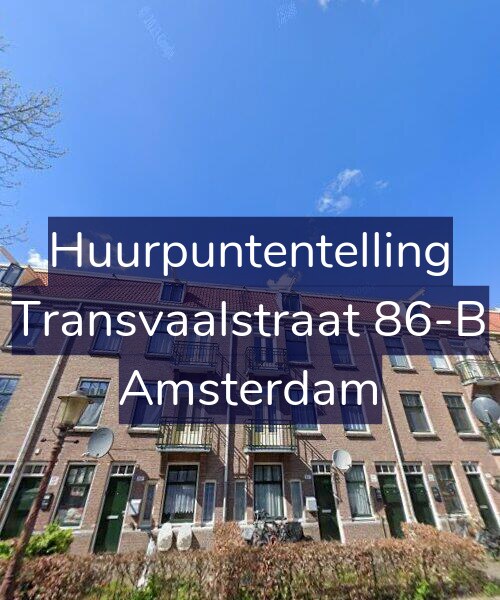 Foto gevel Huurpuntentelling voor Transvaalstraat 86-B, Amsterdam