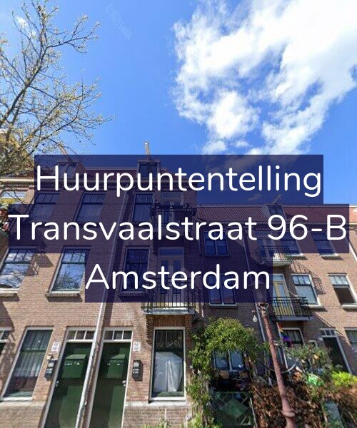 Foto gevel Huurpuntentelling voor Transvaalstraat 96-B, Amsterdam