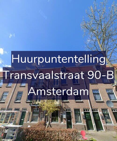 Foto gevel Huurpuntentelling voor Transvaalstraat 90-B, Amsterdam