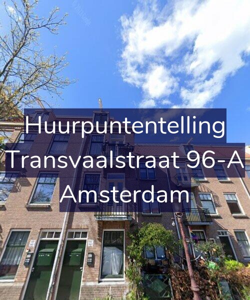 Foto gevel Huurpuntentelling voor Transvaalstraat 96-A, Amsterdam