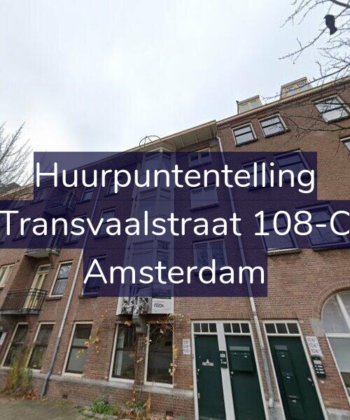 Foto gevel Huurpuntentelling voor Transvaalstraat 108-C, Amsterdam