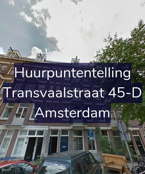 Foto gevel Huurpuntentelling voor Transvaalstraat 45-D, Amsterdam
