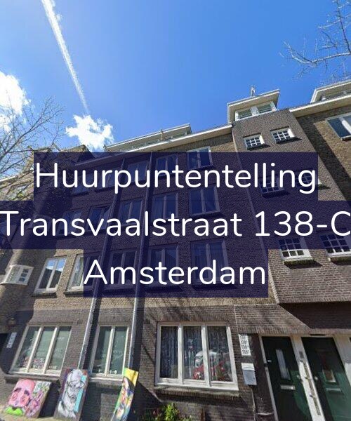 Foto gevel Huurpuntentelling voor Transvaalstraat 138-C, Amsterdam